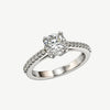 Certified Moissanite Stone Diamond Ring
