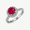 Natural Ruby Stone Ring